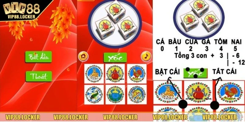 Dụng cụ lắc bầu cua