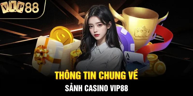 Thông tin chung về sảnh casino VIP88